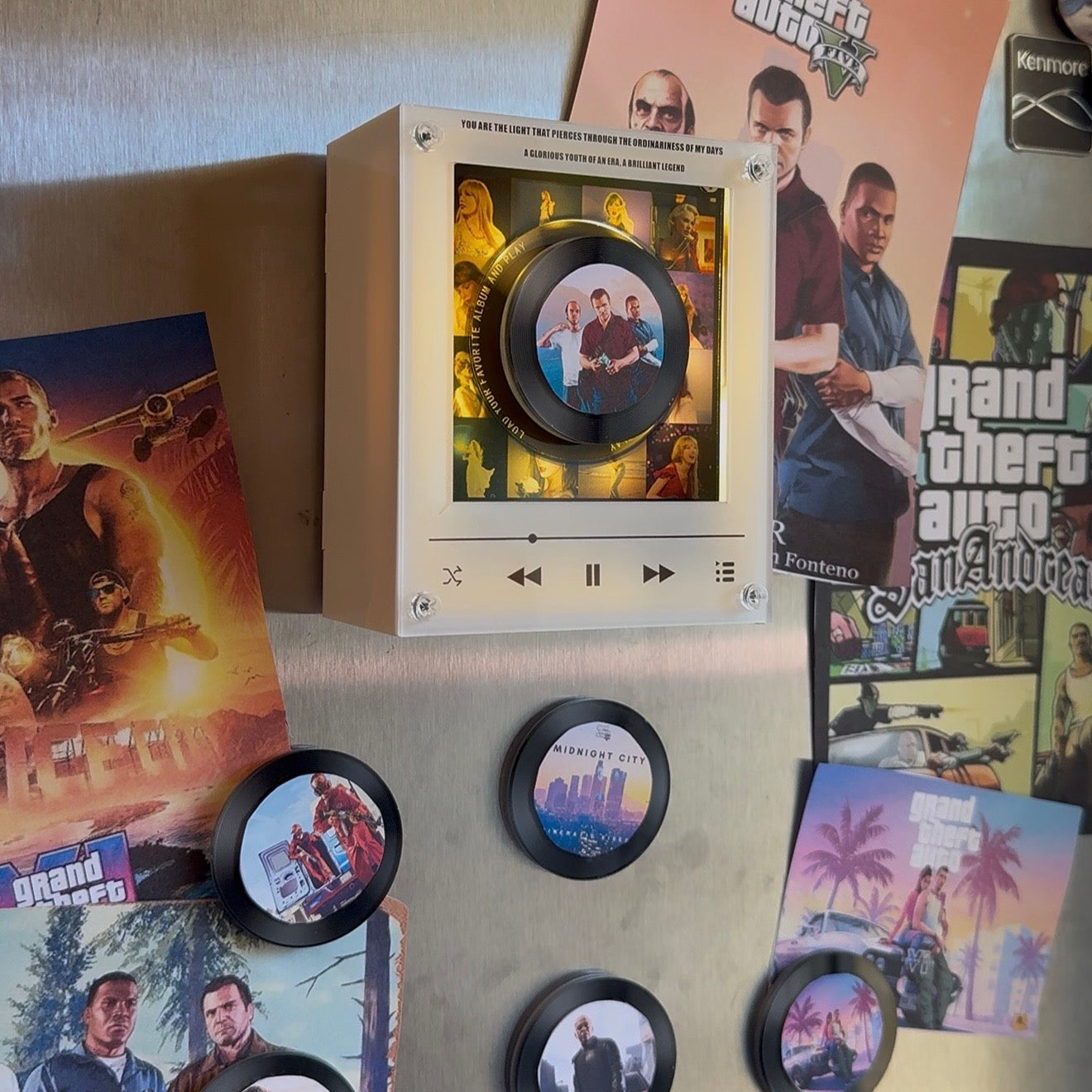 Echo Spins™ GTA - Magnetic Record Player