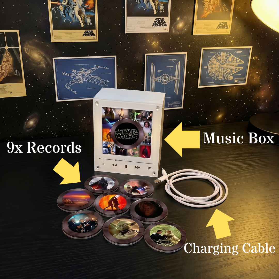 Echo Spins™ SW - Customizable Magnetic Record Player