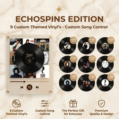 Echo Spins™ Guys - Magnetic Record Player