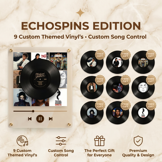 Echo Spins™ Guys - Magnetic Record Player