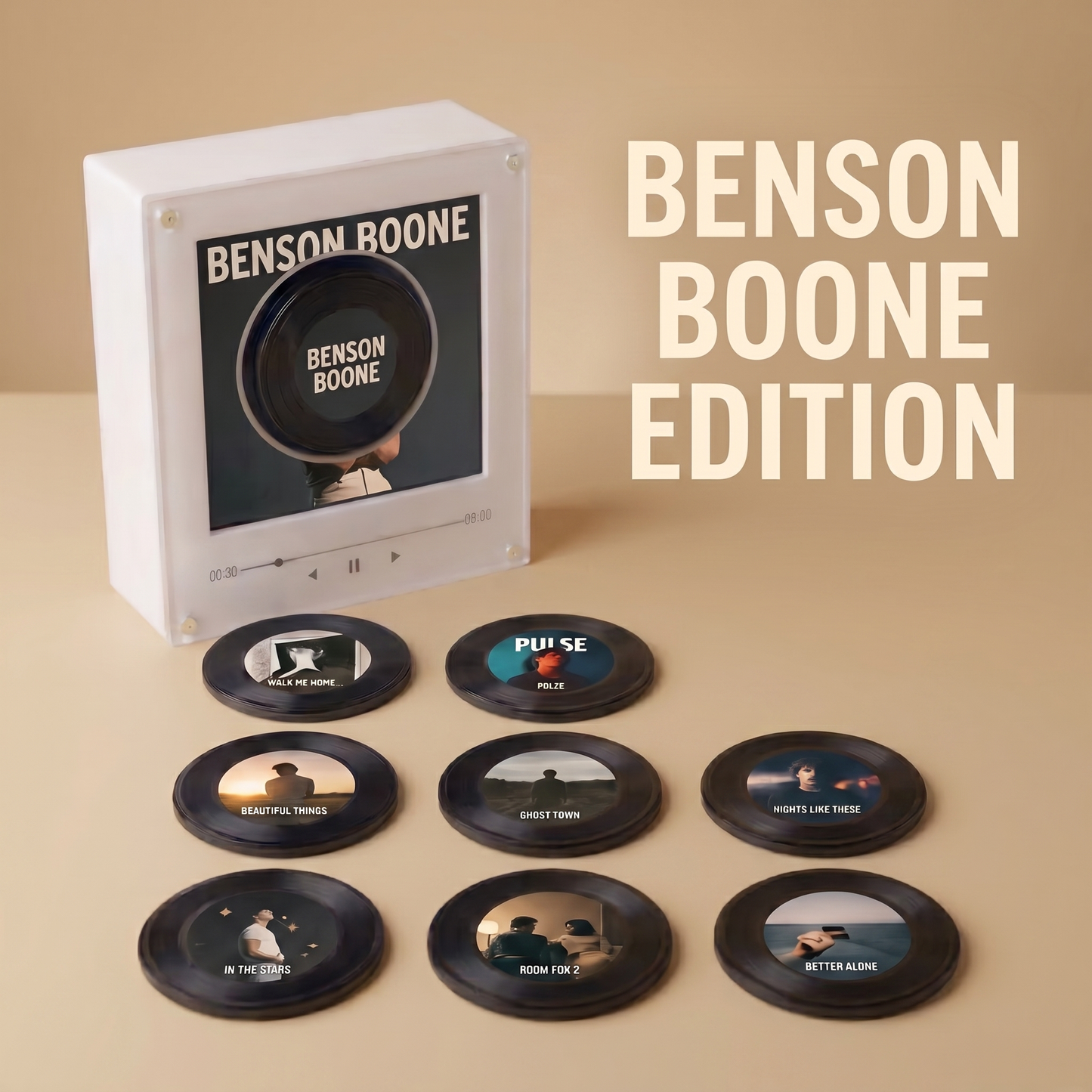 Echo Spins™ Guys - Magnetic Record Player