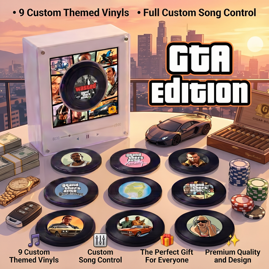 Echo Spins™ GTA - Magnetic Record Player