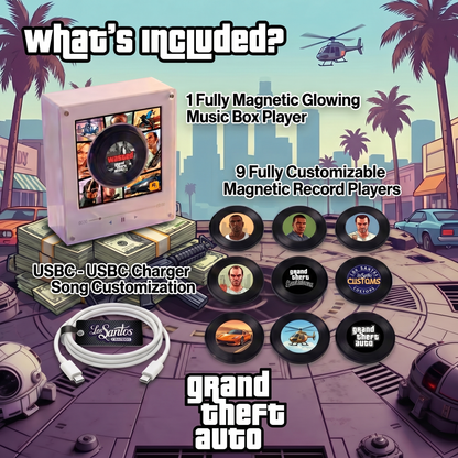Echo Spins™ GTA - Magnetic Record Player