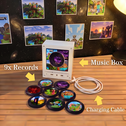 Echo Spins™ MC - Customizable Magnetic Record Player