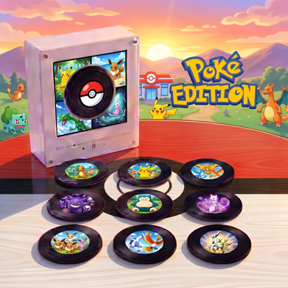 Echo Spins™ Poke - Customizable Magnetic Record Player