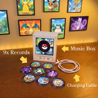 Echo Spins™ Poke - Customizable Magnetic Record Player