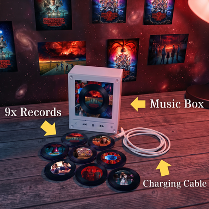 Echo Spins™ GOT Edition - Customizable Magnetic Record Player